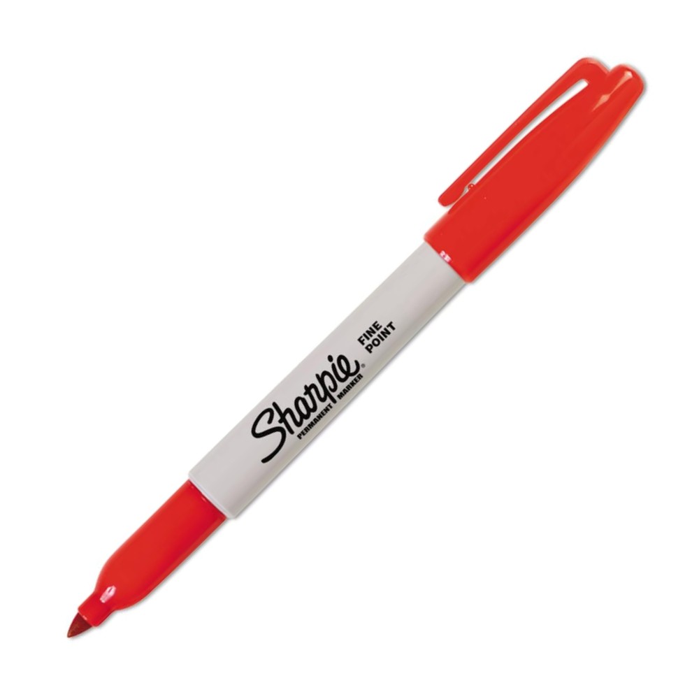 มาร์คเกอร์ Sharpie Permanent Markers 30002 Fine Tip 1.0 mm. สีแดง