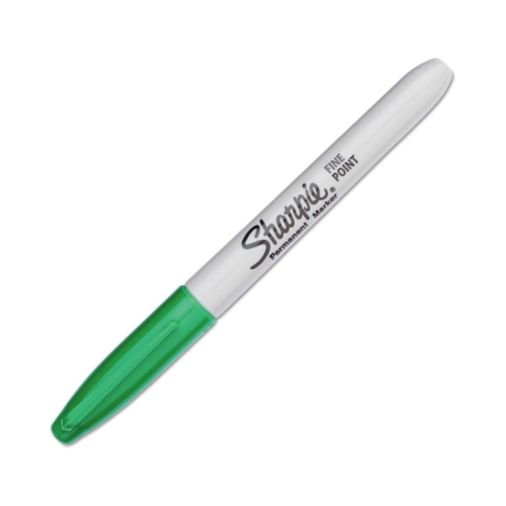 มาร์คเกอร์ Sharpie Permanent Markers 30004 Fine Tip 1.0 mm. สีเขียว