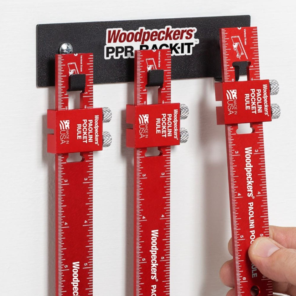 ไม้บรรทัดพกพา Woodpeckers PPR-8200-19 Paolini Pocket Rule ขนาด 200 มม.