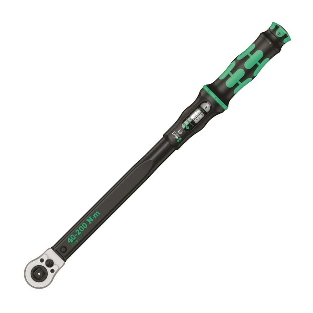 ประแจปอนด์ Wera&nbsp;Click-Torque C 3 R/L ขนาด 1/2 นิ้ว 40 - 200 Nm 05075626001
