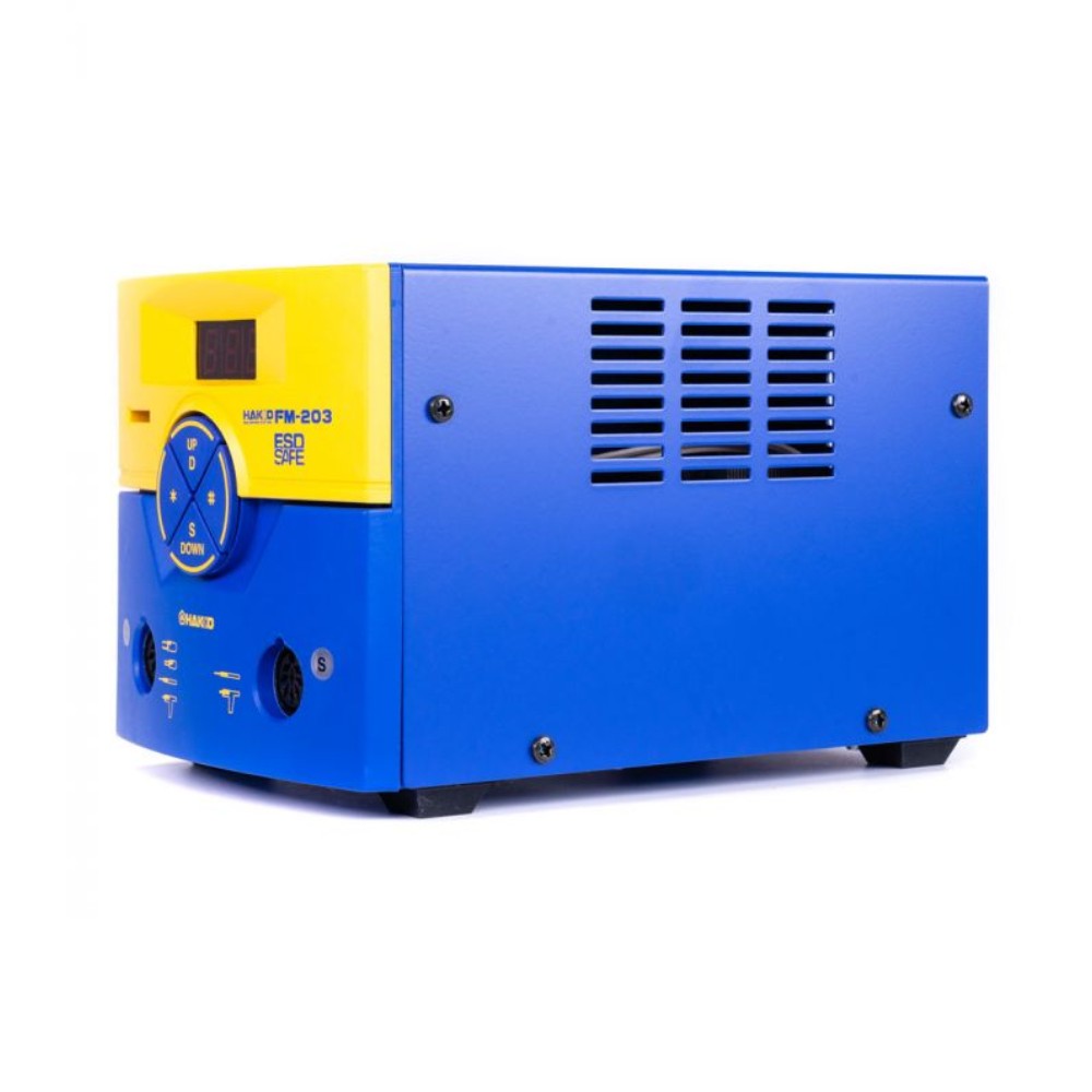ชุดเครื่องควบคุมอุณหภูมิ HAKKO FM-203 Soldering System ช่องจ่ายไฟ 2 ช่อง พร้อมหัวแร้งบัดกรี