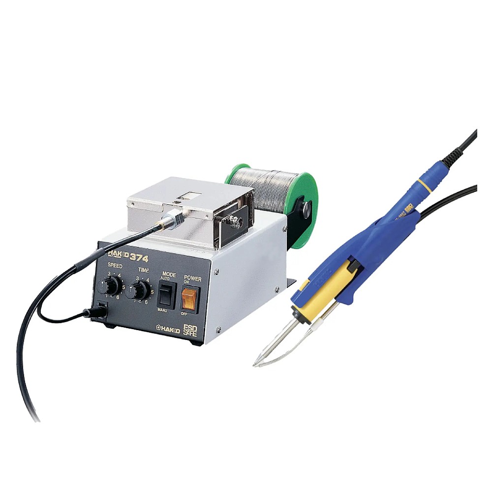 เครื่องป้อนลวดตะกั่ว HAKKO 374 Solder Feeder พร้อมระบบตัด