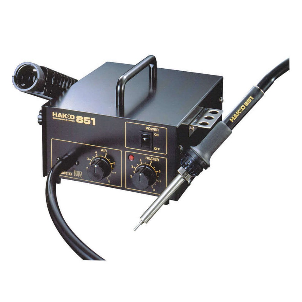 เครื่องถอดไอซี HAKKO 851 Rework Station สำหรับอุปกรณ์อิเล็กทรอนิกส์ขนาดเล็ก