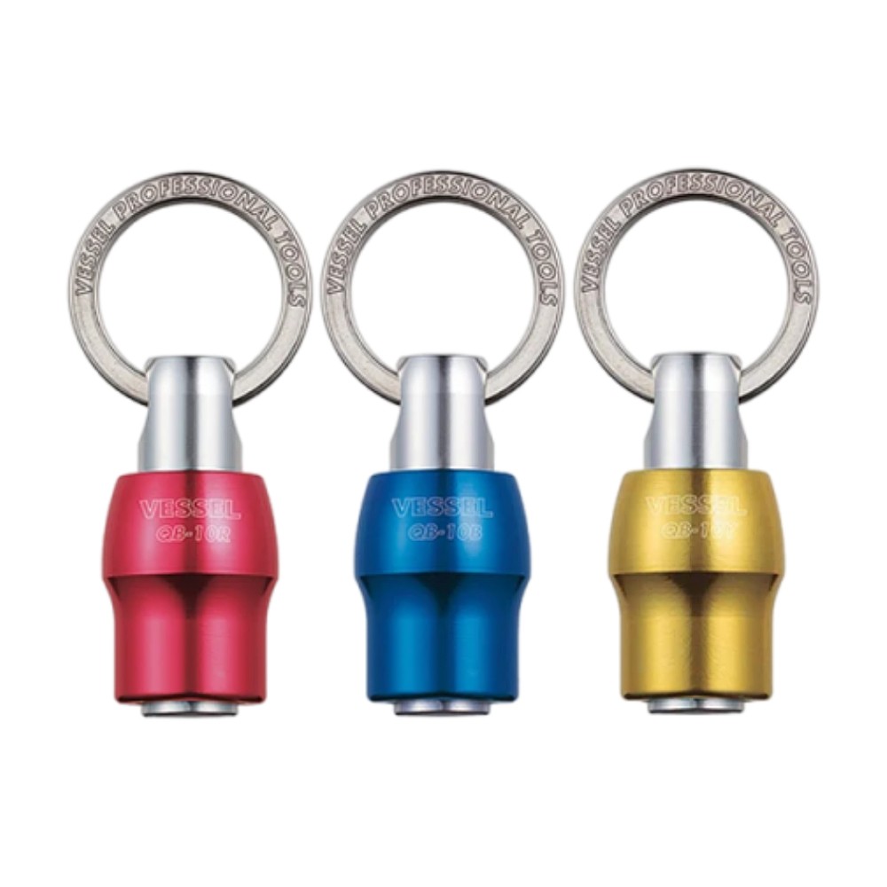 หัวจับดอกไขควงปลดเร็ว VESSEL QB-10 Series Quick Catcher