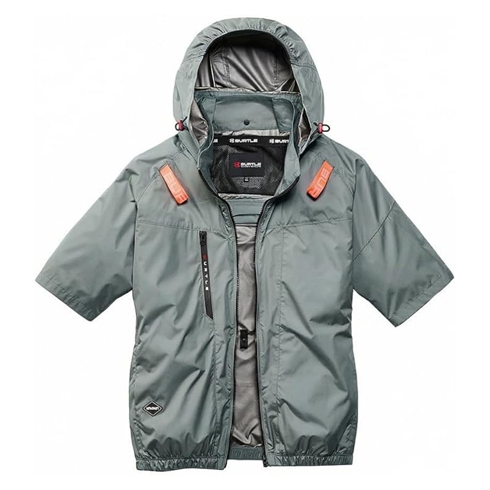 เสื้อพัดลมไร้สาย แขนสั้น BURTLE AIRCRAFT AC2096K Ash gray (ตัวเปล่า)