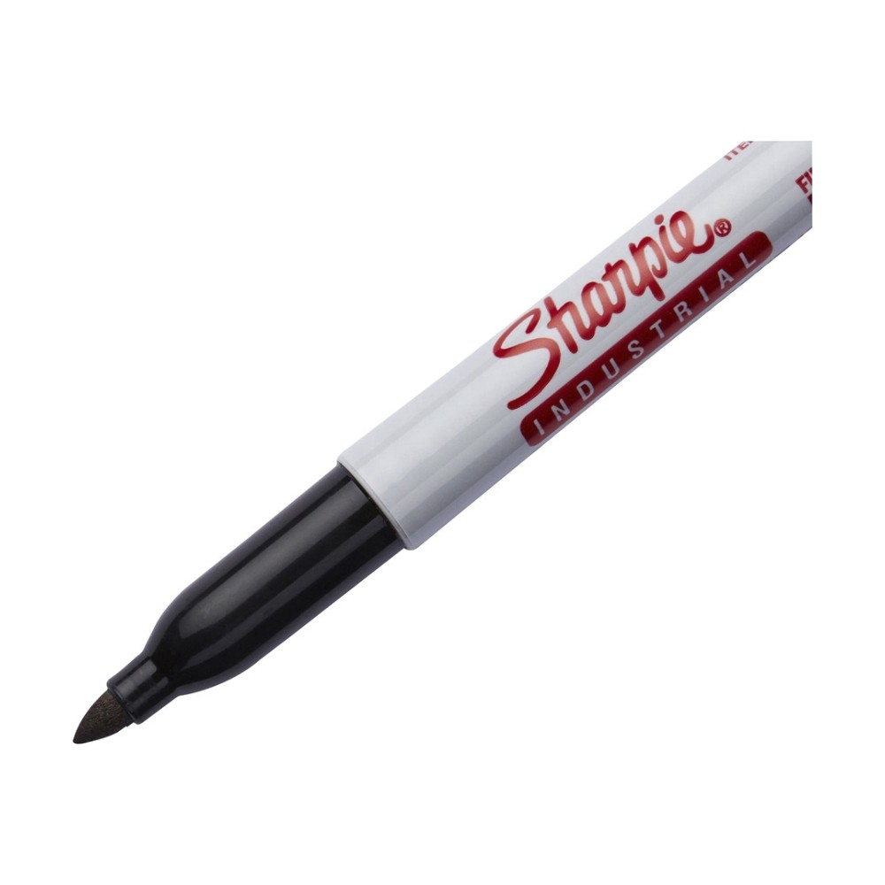 มาร์คเกอร์ Sharpie 13601A Pro Industrial Marker Fine Point 1 0 mm  สีดำ หมึกทนความร้อนได้ 260 องศา