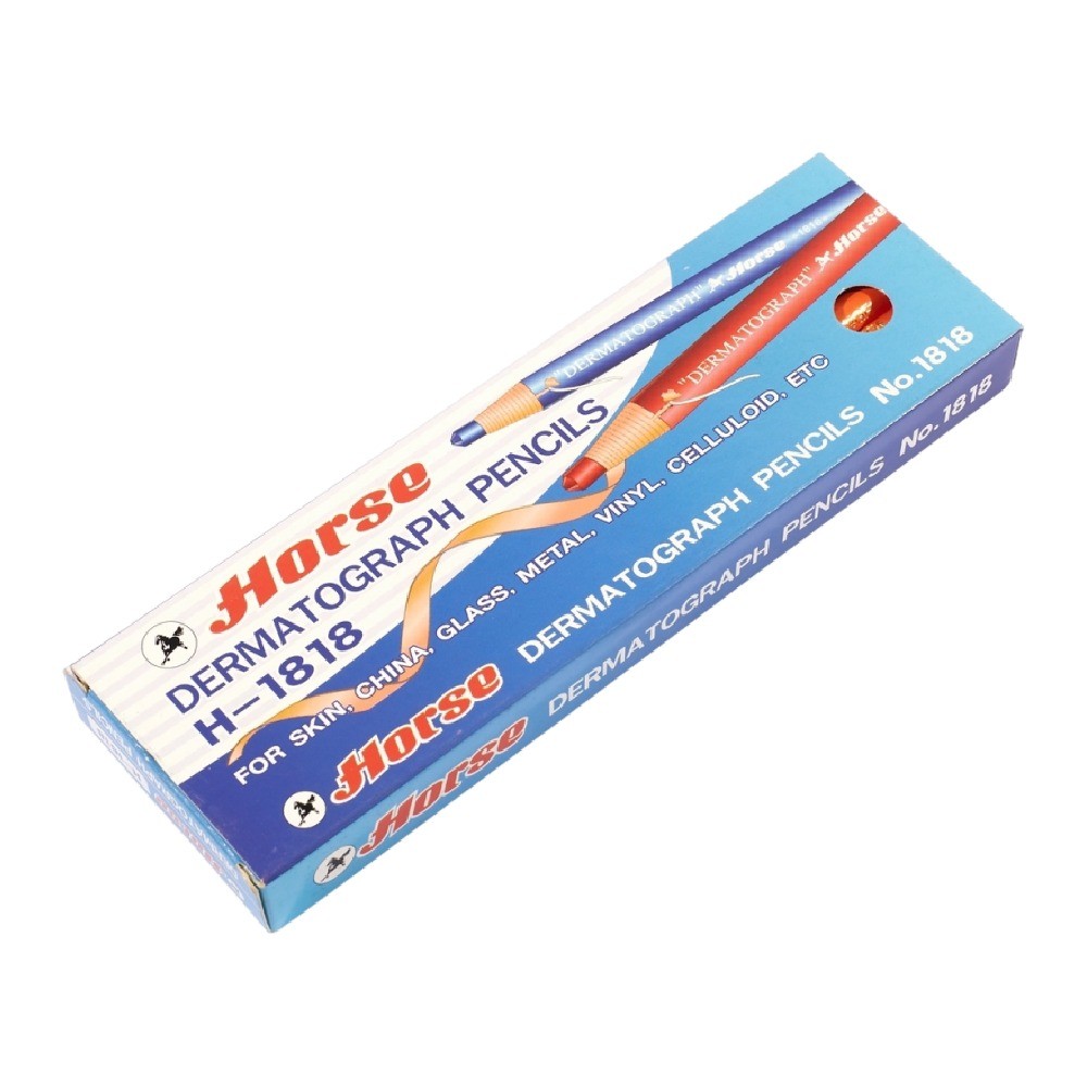 ดินสอเขียนกระจก H 1818 สีส้ม HORSE รุ่น H251 0256