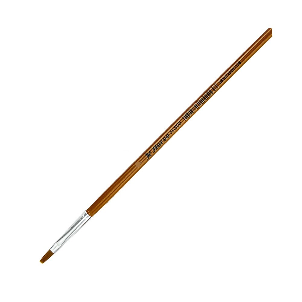 พู่กันปลายแบน H 806 เบอร์  2 HORSE รุ่น H251 5105