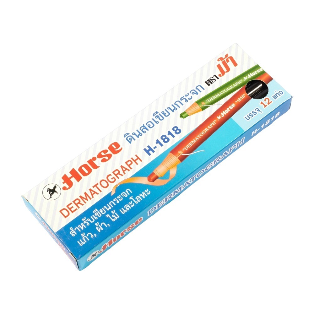 ดินสอเขียนกระจก H 1818 สีดำ HORSE รุ่น H251 0262