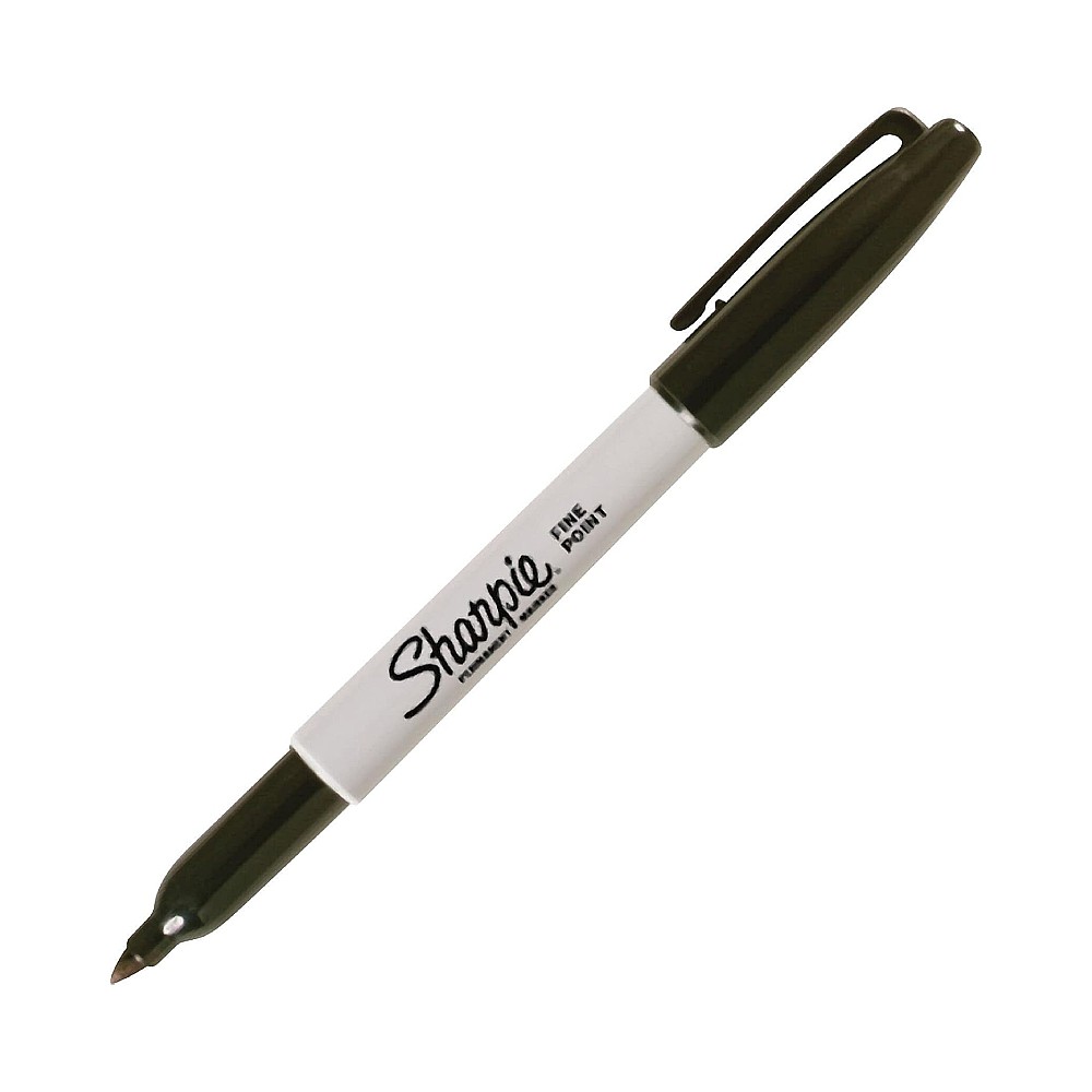 มาร์คเกอร์ Sharpie Permanent Marker 30051 Fine Point 1 0 mm  หมึกทนความร้อนได้ 260 องศา สีดำ