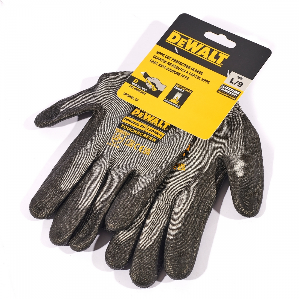 ถุงมือกันบาด DEWALT รุ่น DPG860L ไซส์ L 