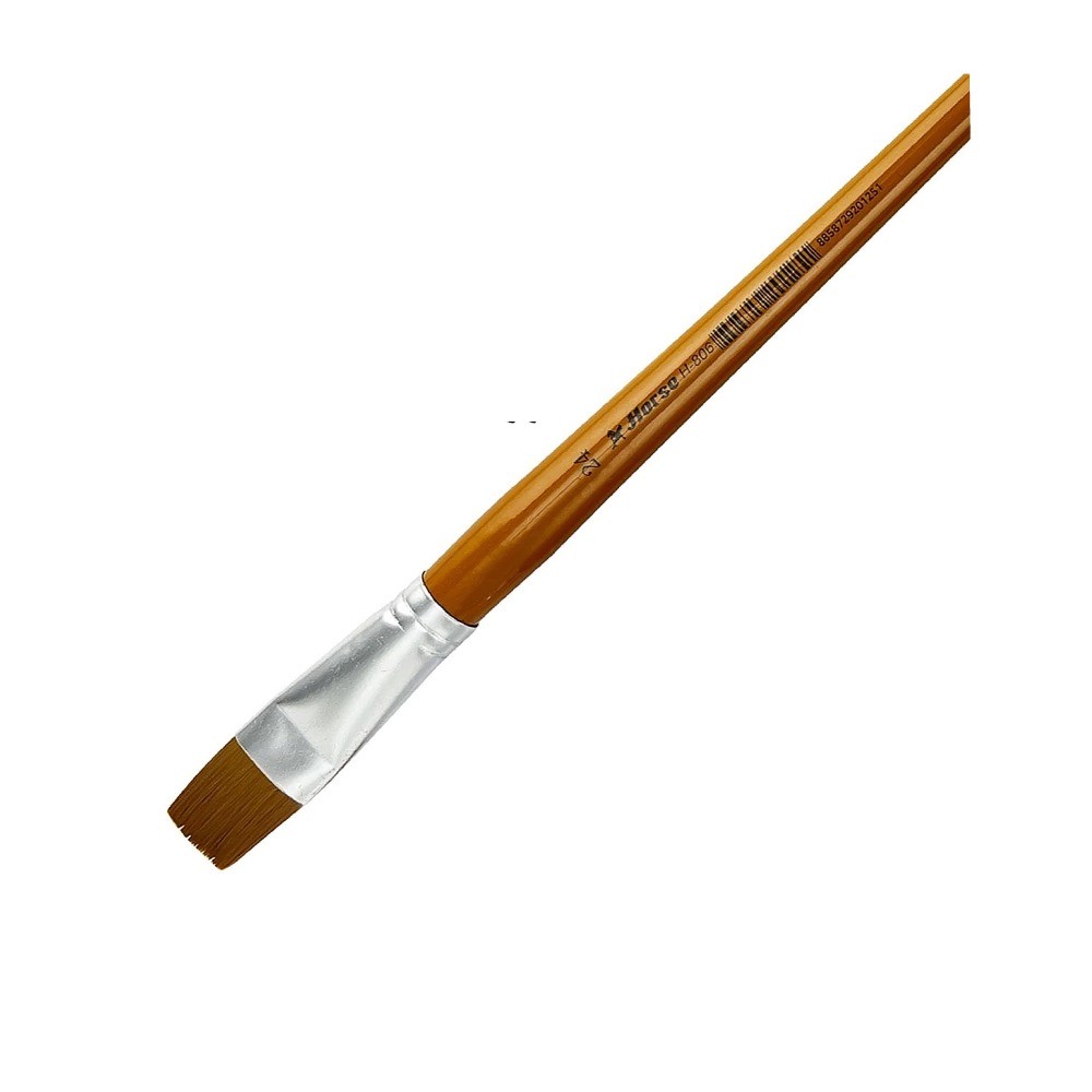 พู่กันปลายแบน H 806 เบอร์  24 HORSE รุ่น H251 5160