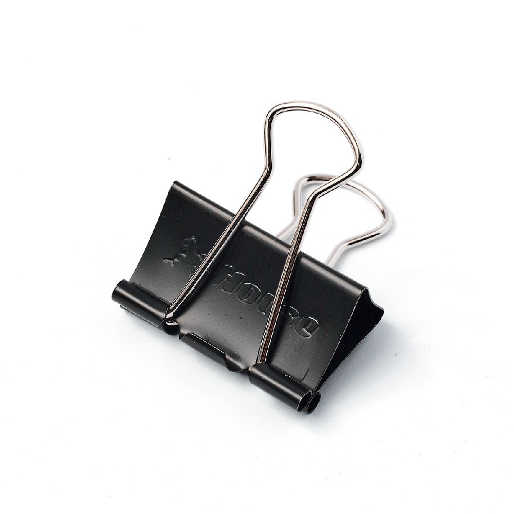 คลิปดำ NO 112 ขนาด 19 มม  HORSE รุ่น H251 1025  บรรจุ 12 ตัว กล่อง 