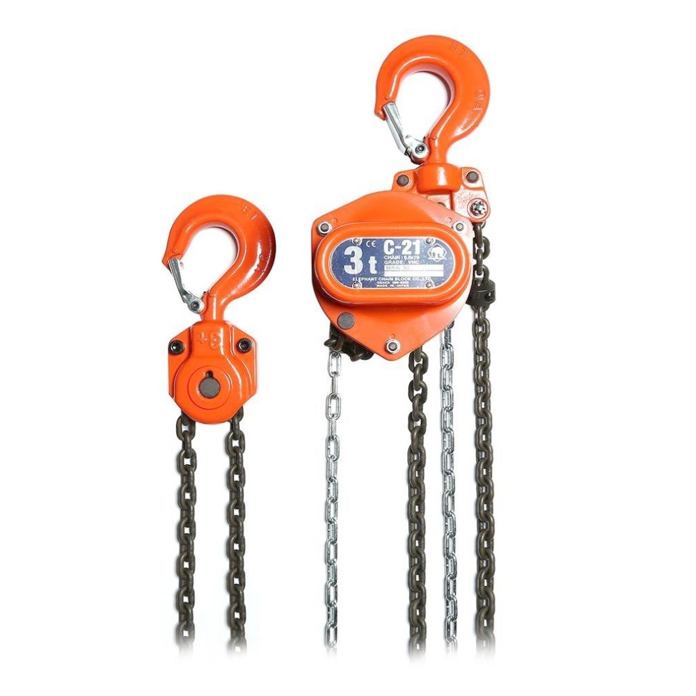 รอกโซ่ ELEPHANT C 21 3 ขนาด 3 TON