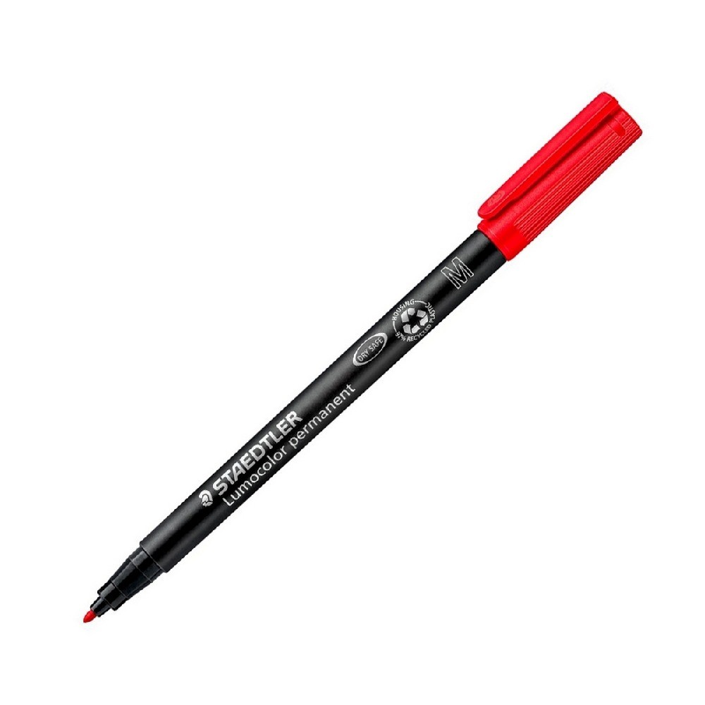 ปากกาเขียนแผ่นใส STAEDTLER รุ่น 317 2 สีแดง ขนาด 1 0 มม 