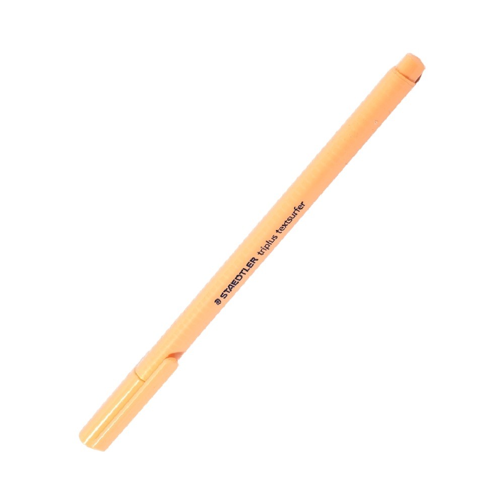 ปากกาเน้นข้อความ ไตรพลัส STAEDTLER รุ่น 362C 405 สีพีช  10 ชิ้น กล่อง 