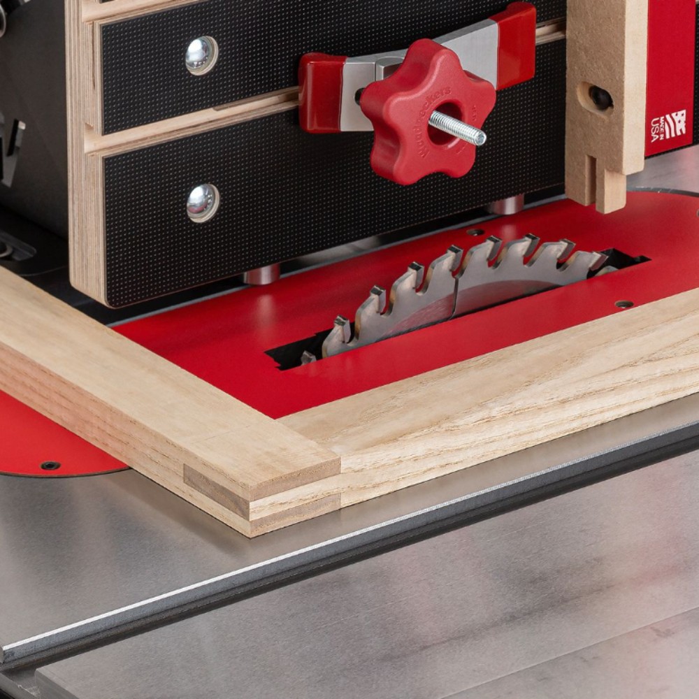 ถาดช่วยตัดรอยต่อไม้ความแม่นยำสูง Woodpeckers JSLED Joinery Sled