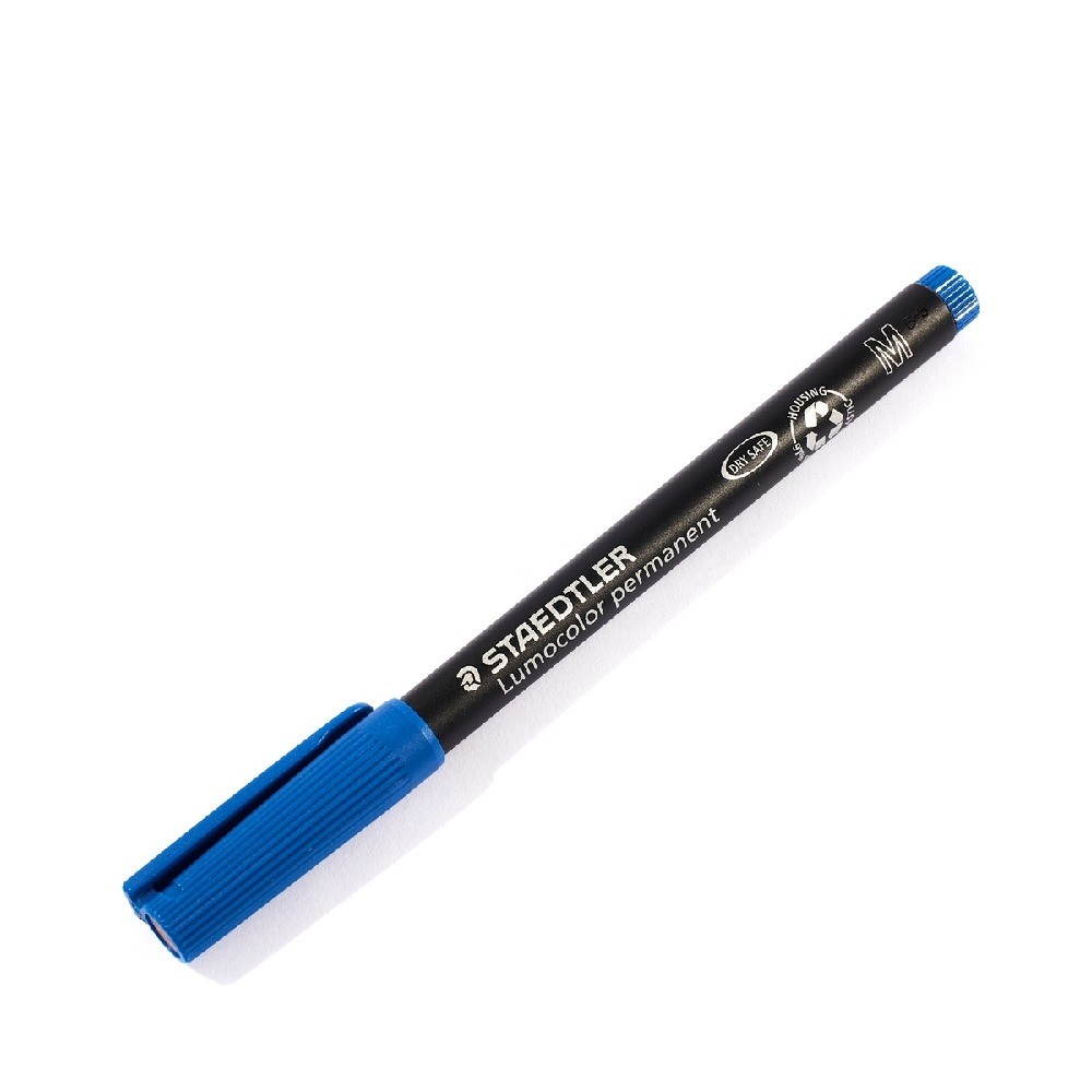 ปากกาเขียนแผ่นใส STAEDTLER รุ่น 317 3 สีน้ำเงิน ขนาด 1 0 มม 