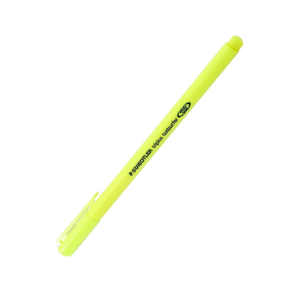 ปากกาเน้นข้อความ ไตรพลัส STAEDTLER รุ่น 362 1 สีเหลือง  10 ชิ้น กล่อง 