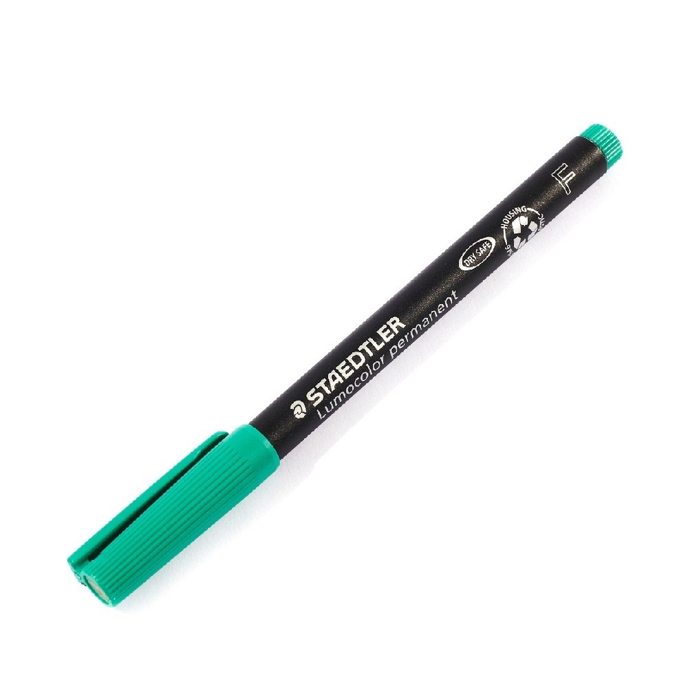 ปากกาเขียนแผ่นใส STAEDTLER รุ่น 318 5 สีเขียว ขนาด 0 6 มม 