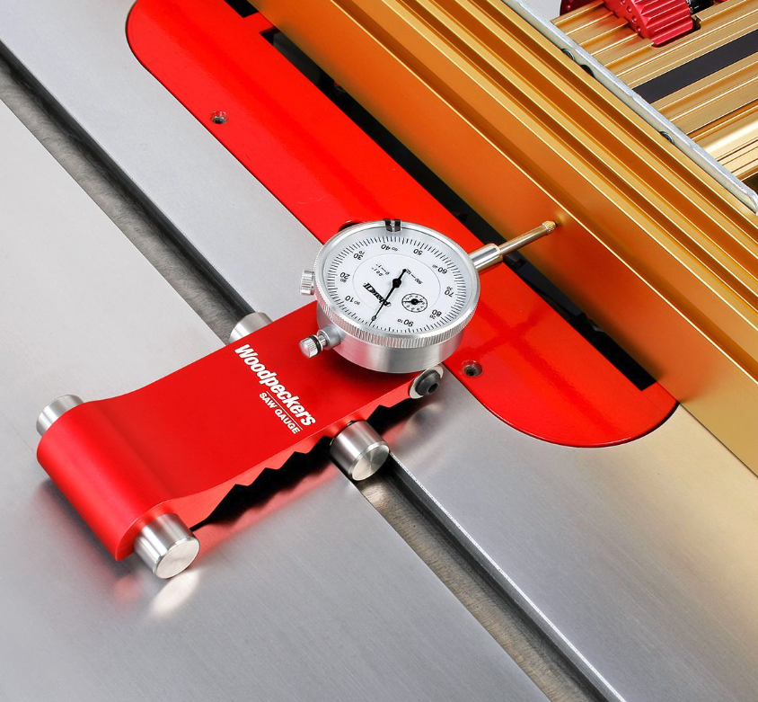 เกจวัดตั้งใบเลื่อยความละเอียดสูง Woodpeckers SG WP Saw Gauge
