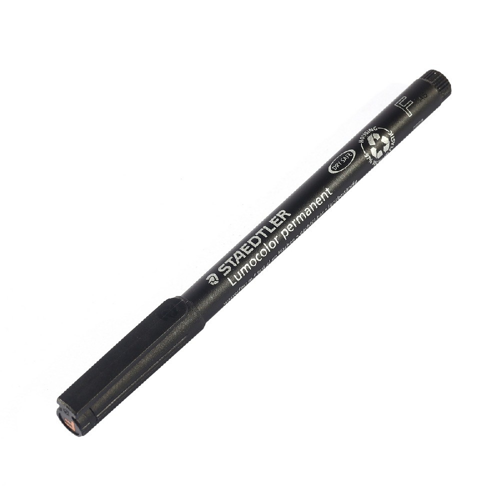 ปากกาเขียนแผ่นใส STAEDTLER รุ่น 318 9 สีดำ ขนาด 0 6 มม 
