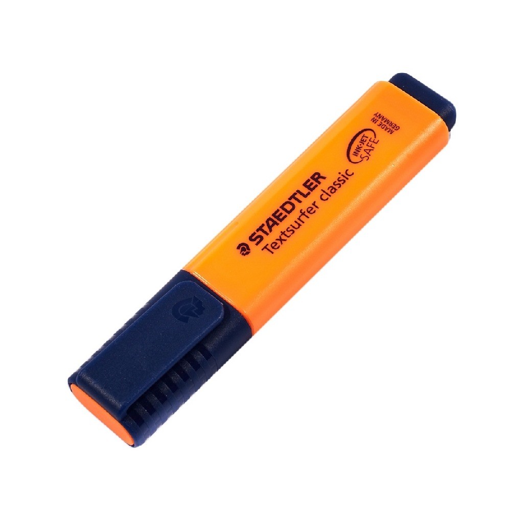 ปากกาเน้นข้อความ STAEDTLER รุ่น 364 4 สีส้ม  บรรจุ 10 ชิ้น กล่อง 