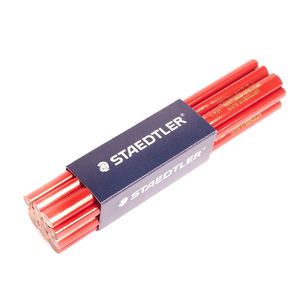 ดินสอช่างไม้ เขียนไม้ STAEDTLER รุ่น S7101 0005  12 แท่ง 
