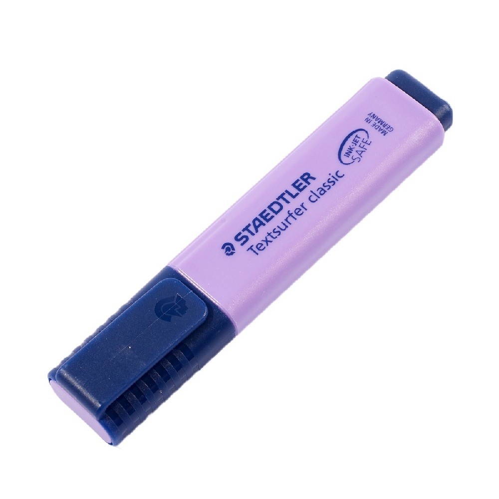 ปากกาเน้นข้อความ STAEDTLER รุ่น 364 6 สีม่วง  บรรจุ 10 ชิ้น กล่อง 