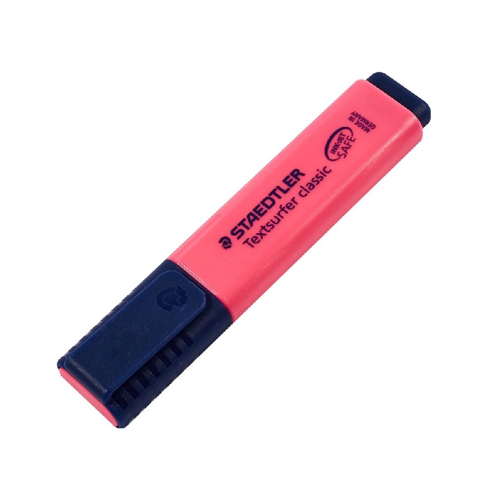ปากกาเน้นข้อความ STAEDTLER รุ่น 364 23 สีชมพู  บรรจุ 10 ชิ้น กล่อง 