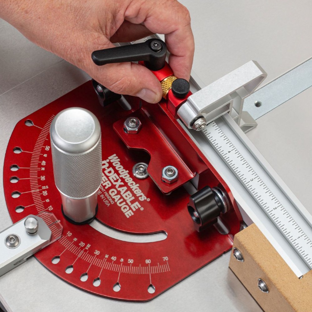 รั้วตัดองศา ระบบเมตริก Woodpeckers IMG M Miter Gauge