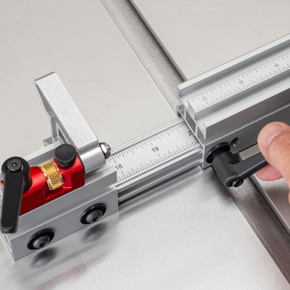 รั้วตัดองศา ระบบเมตริก Woodpeckers IMG M Miter Gauge