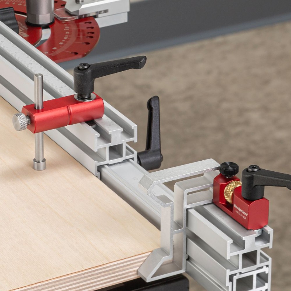 รั้วตัดองศา ระบบเมตริก Woodpeckers IMG M Miter Gauge