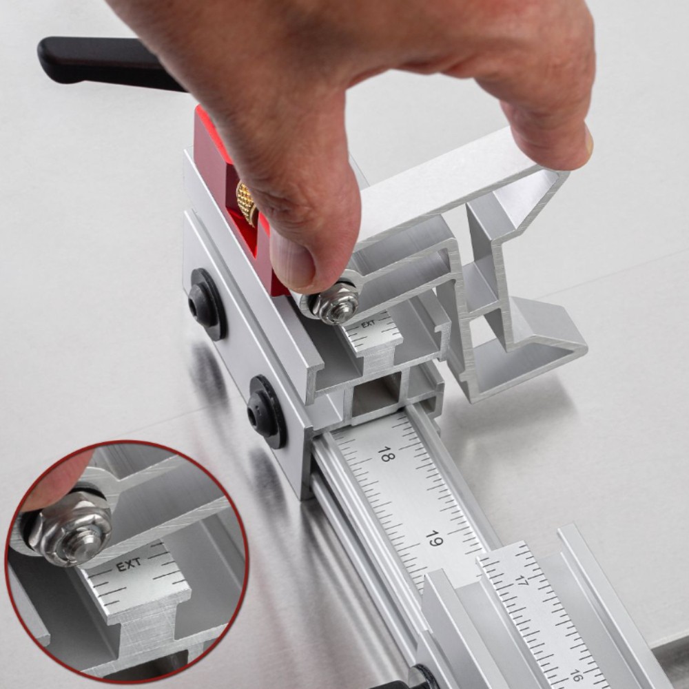 รั้วตัดองศา ระบบเมตริก Woodpeckers IMG M Miter Gauge