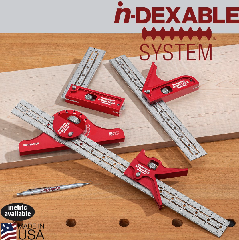 ชุดฉากผสม ระบบเมตริก Woodpeckers I SDK M in DEXABLE Square Deluxe Kit