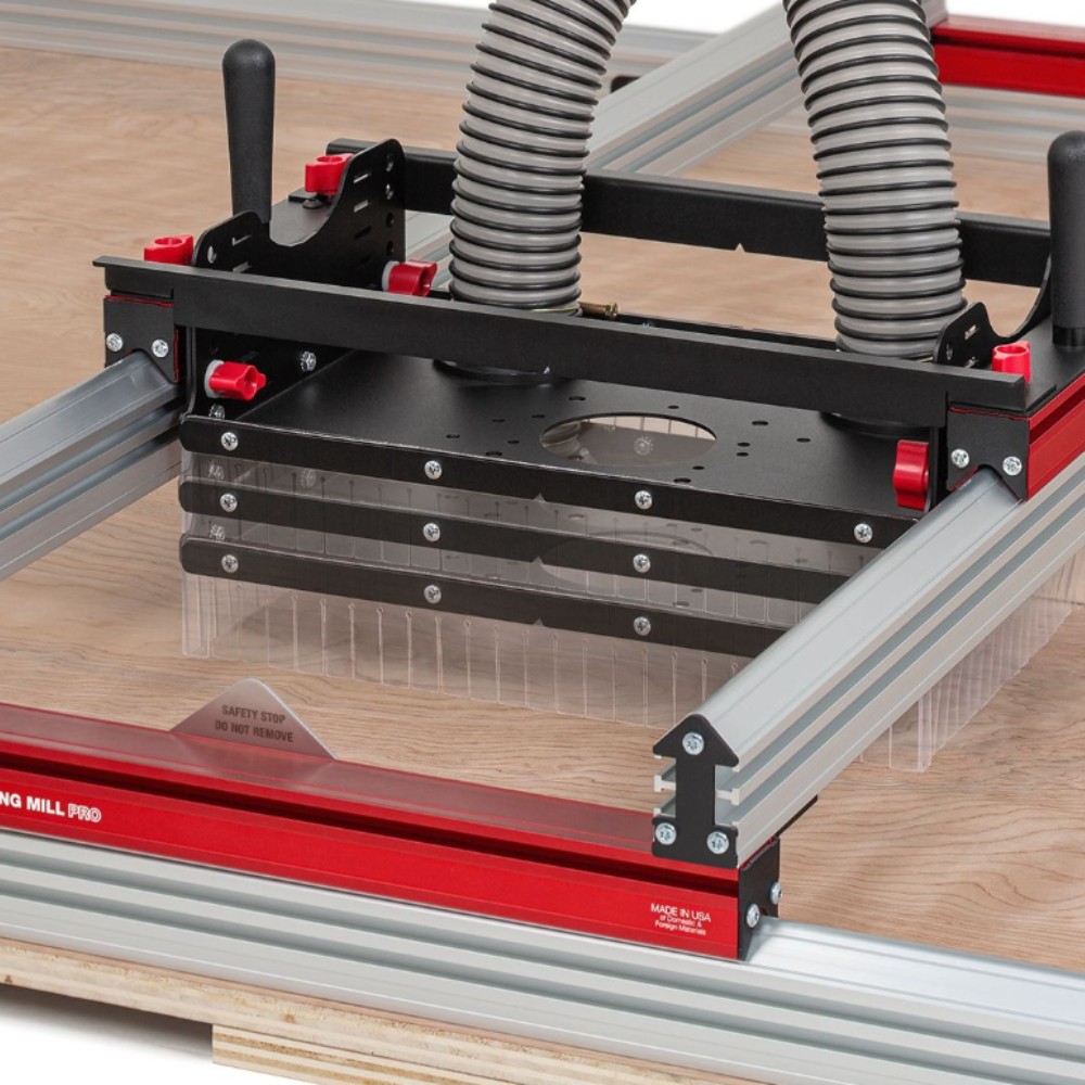 เครื่องไสหน้าไม้แผ่นใหญ่ Pro Woodpeckers SLBFPRO XL Slab Flattening Mill Pro