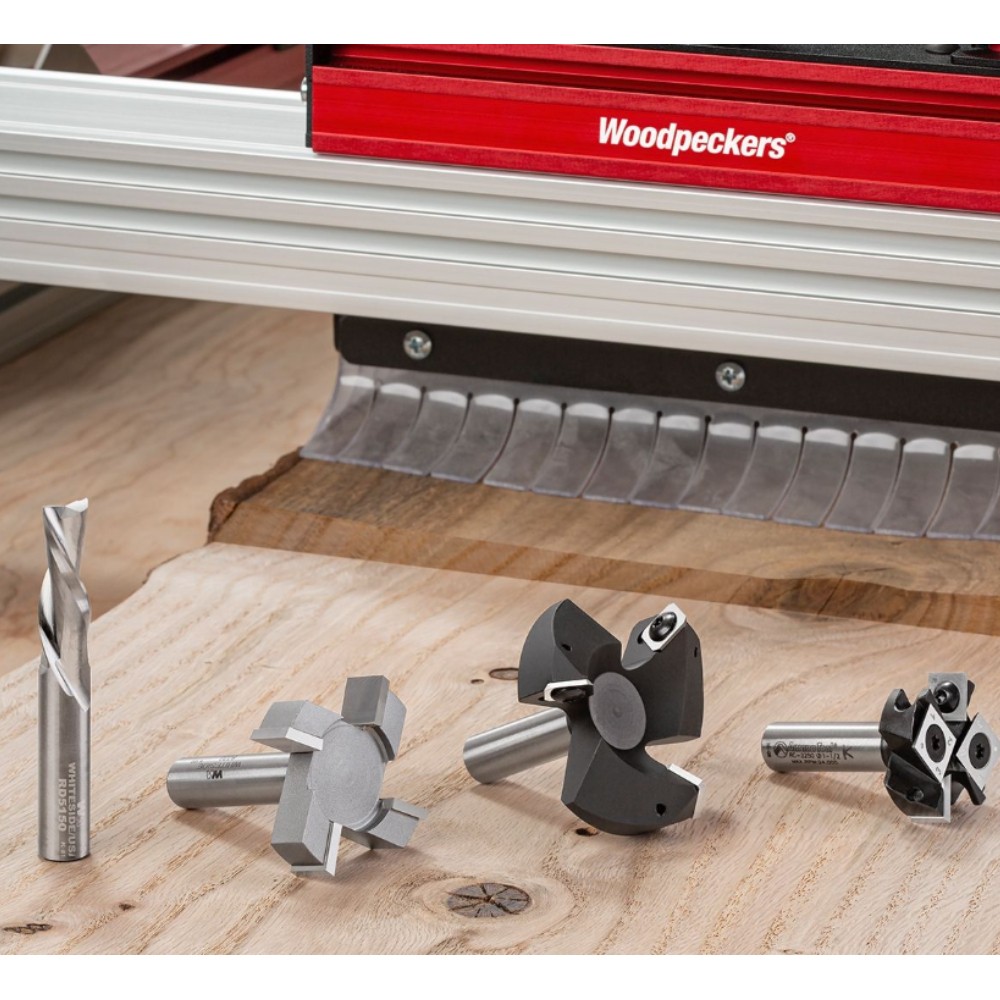 เครื่องไสหน้าไม้แผ่นใหญ่ Pro Woodpeckers SLBFPRO XL Slab Flattening Mill Pro