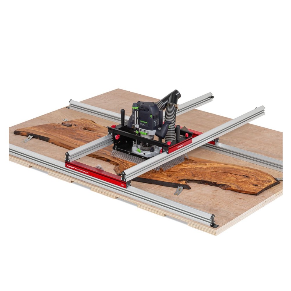เครื่องไสหน้าไม้แผ่นใหญ่ Pro Woodpeckers SLBFPRO XL Slab Flattening Mill Pro