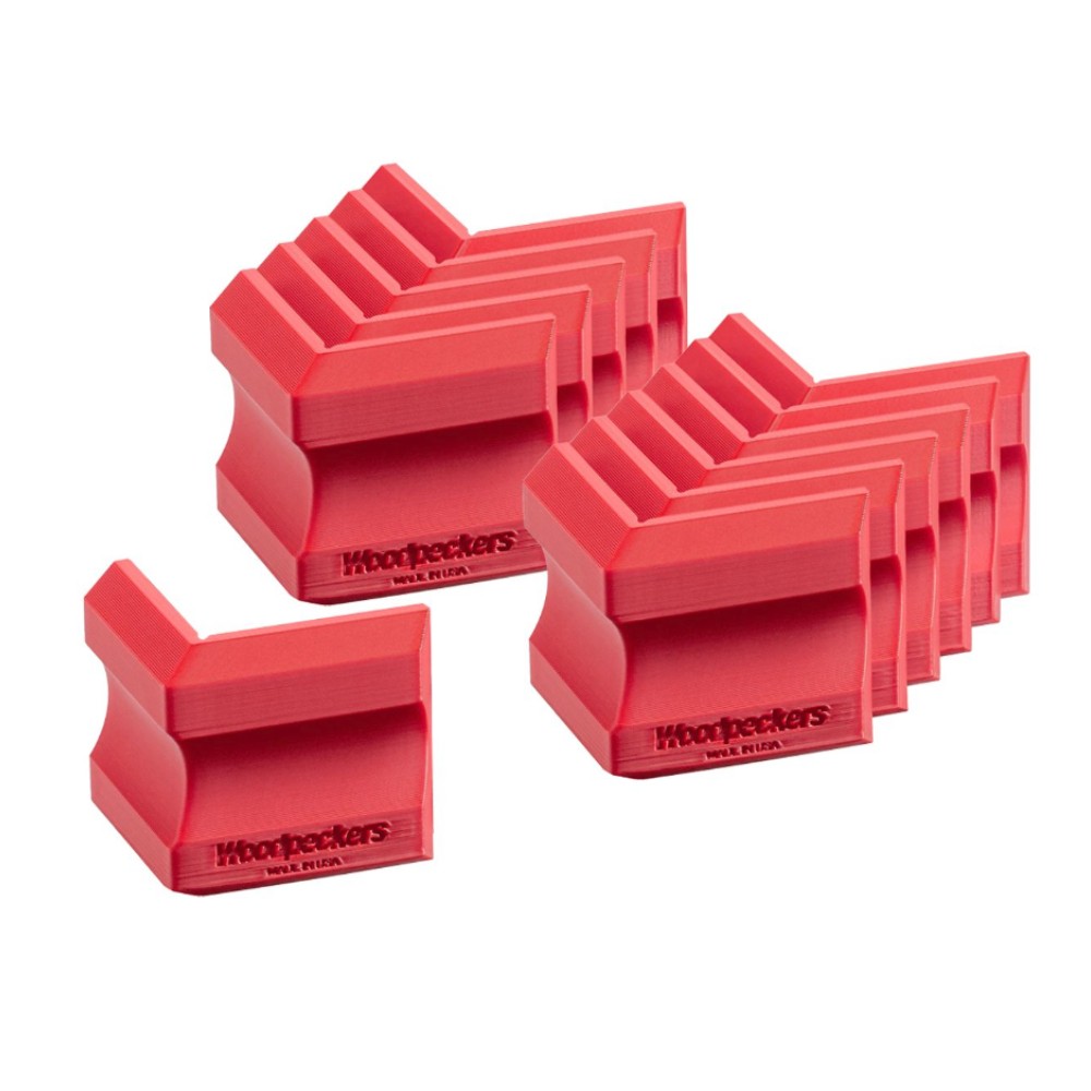 แผ่นรองแคลมป์ ป้องกันชิ้นงาน Woodpeckers CP 24 Clamp Pal Set  12 ชิ้น 