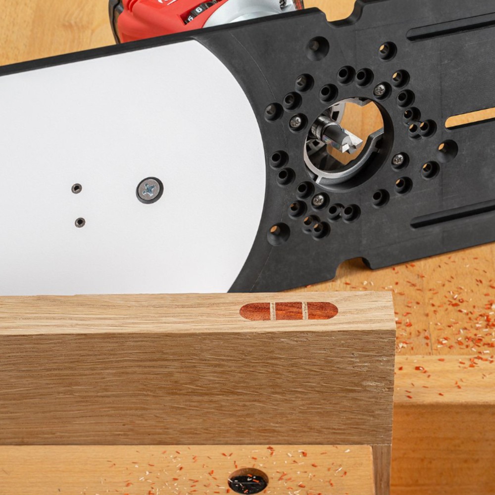 ฐานเสริมงานกัดเรียบ Woodpeckers WPFTB Woodpeckers Flush Trim Base