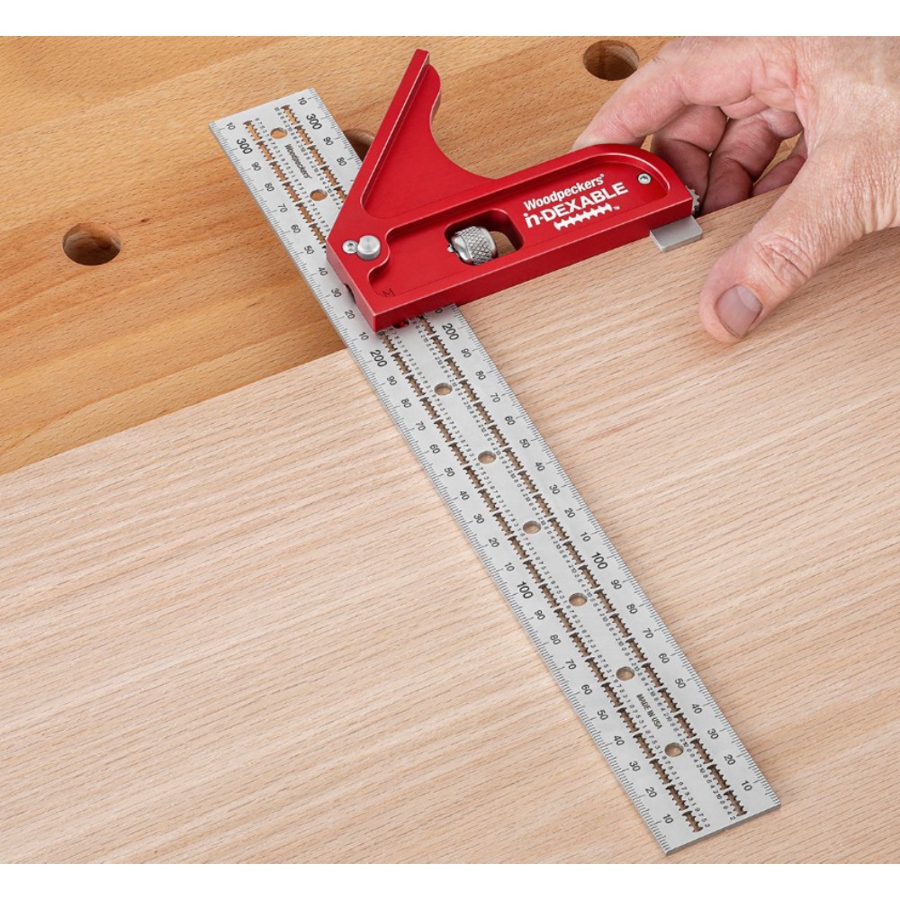 ฉากผสม เมตริก Woodpeckers CSQ STM 20 Combo Square ขนาด 300 มม 