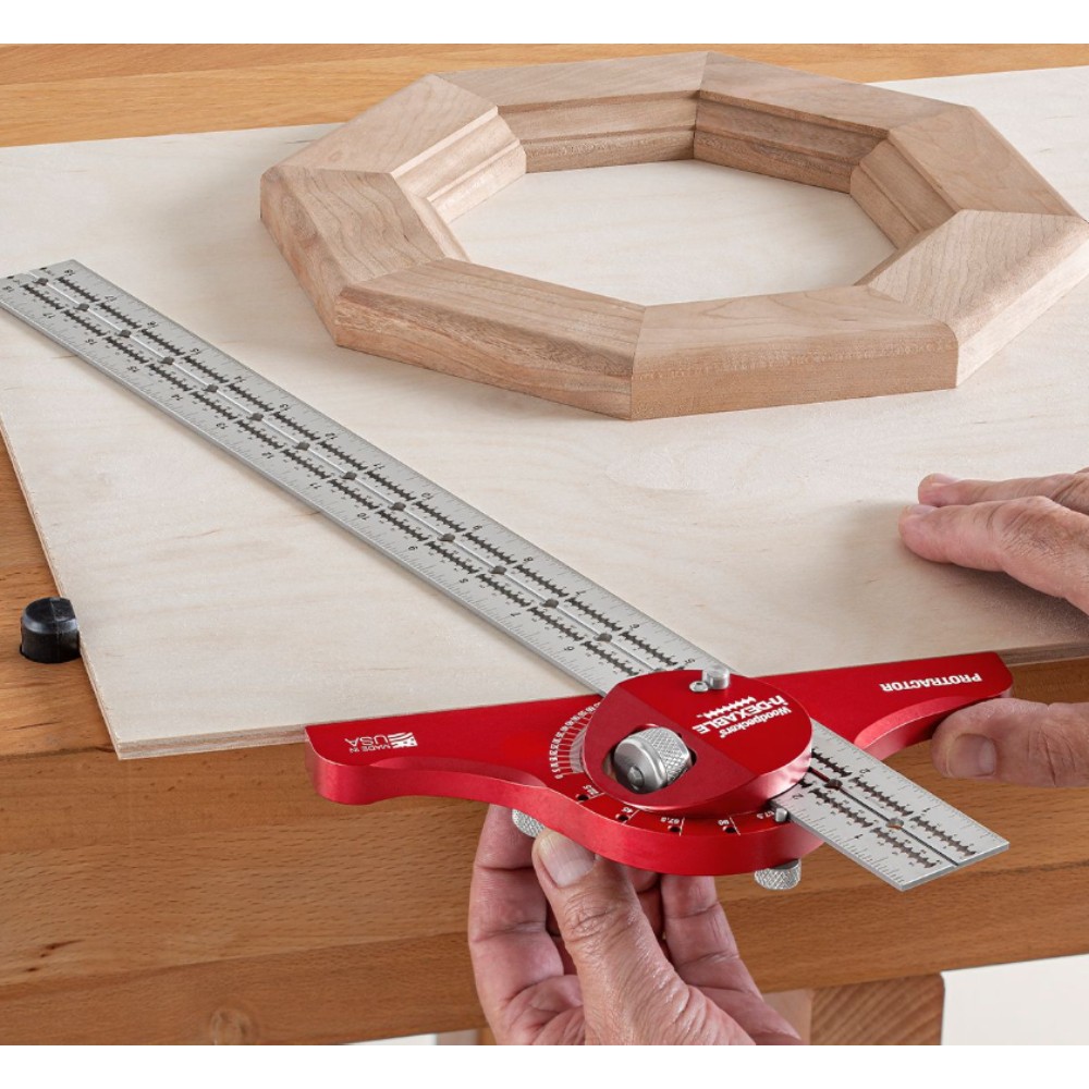 ฉากผสม เมตริก Woodpeckers CSQ STM 20 Combo Square ขนาด 300 มม 