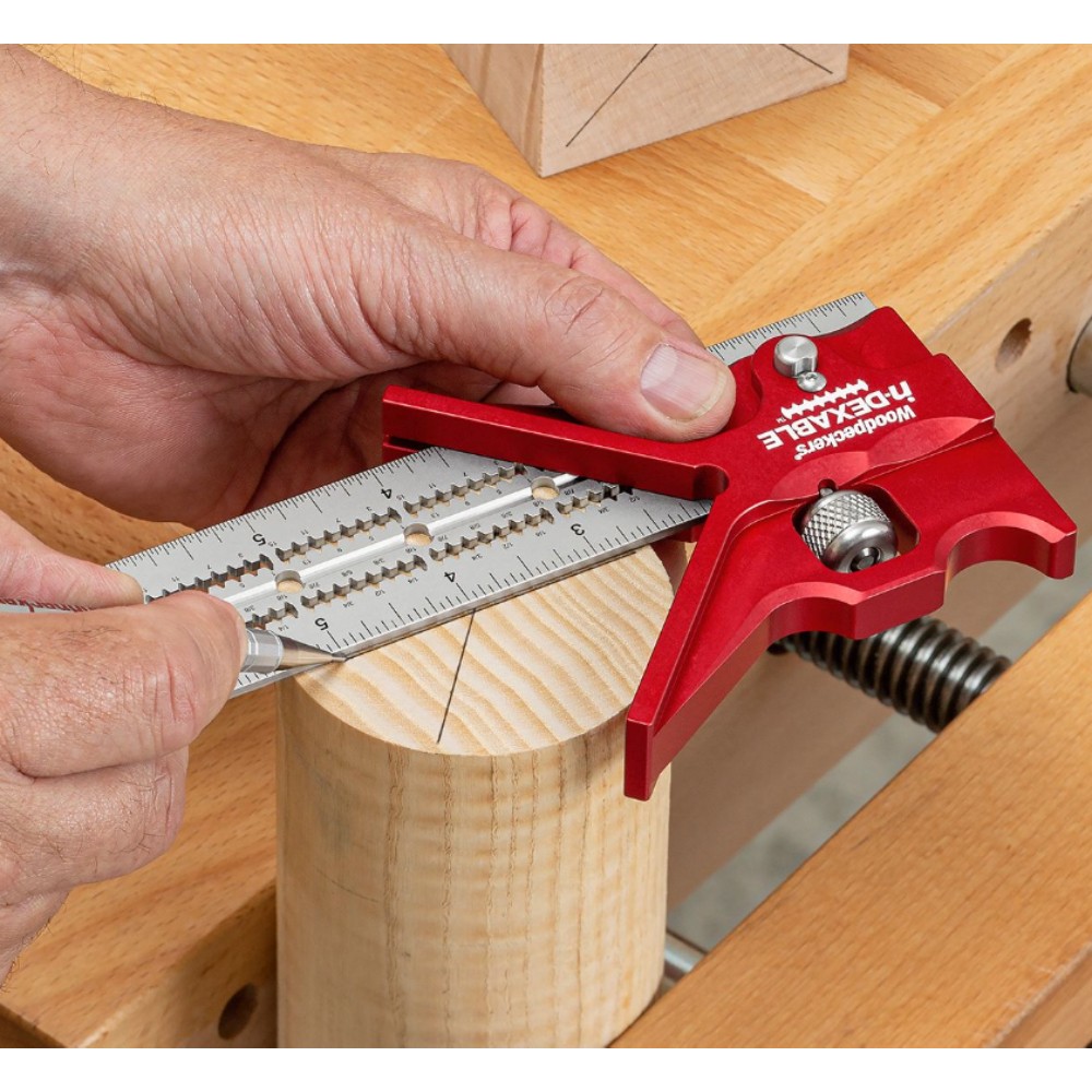 ฉากผสม เมตริก Woodpeckers CSQ STM 20 Combo Square ขนาด 300 มม 