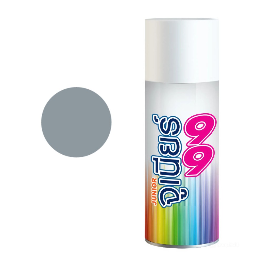 สีสเปรย์ Nippon Paint Junior 99 J266 สีรองพื้นสีเทา