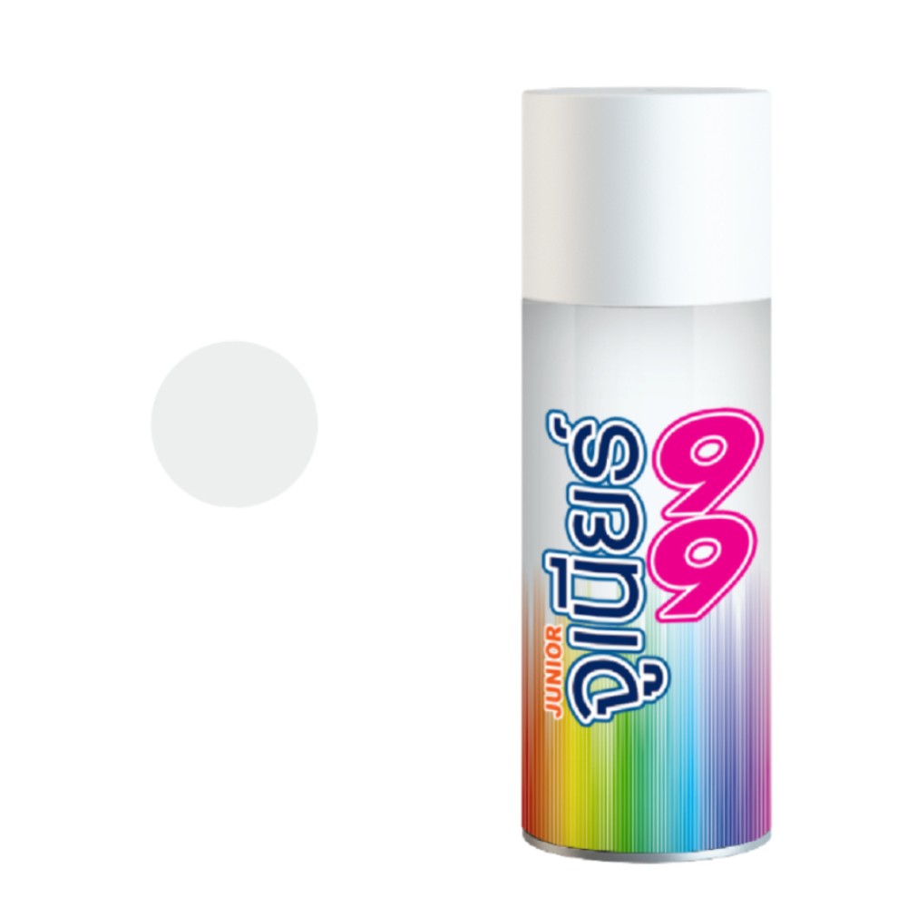 สีสเปรย์ Nippon Paint Junior 99 J100 สีรองพื้นสีขาว