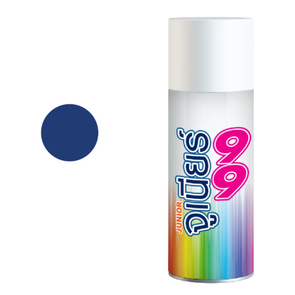 สีสเปรย์ Nippon Paint Junior 99 J213 สีน้ำเงิน