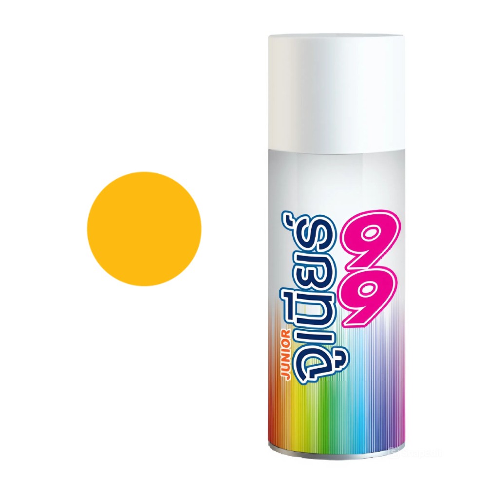 สีสเปรย์ Nippon Paint Junior 99 J218 สีเหลือง