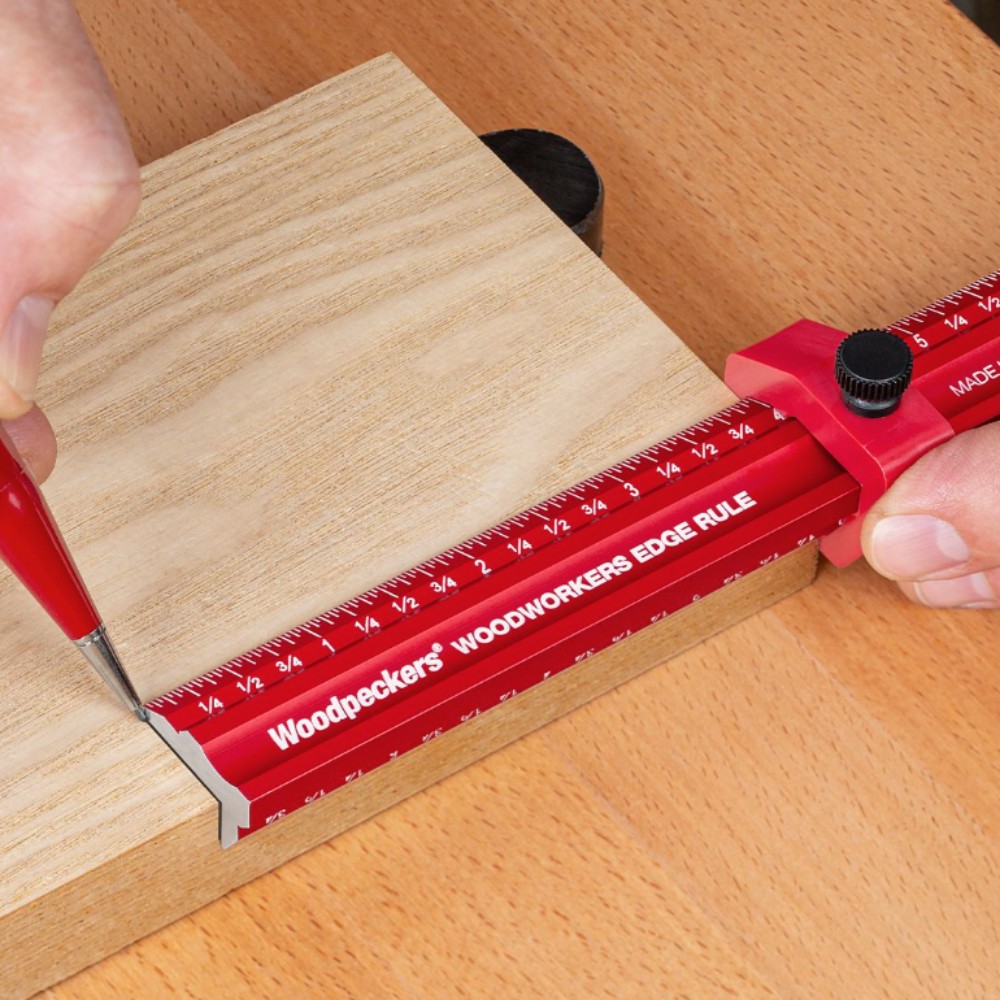 ชุดไม้บรรทัดวัดขอบ เมตริก Woodpeckers ERULE M KIT Edge Rule Set