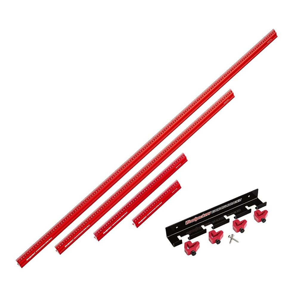 ชุดไม้บรรทัดวัดขอบ เมตริก Woodpeckers ERULE M KIT Edge Rule Set