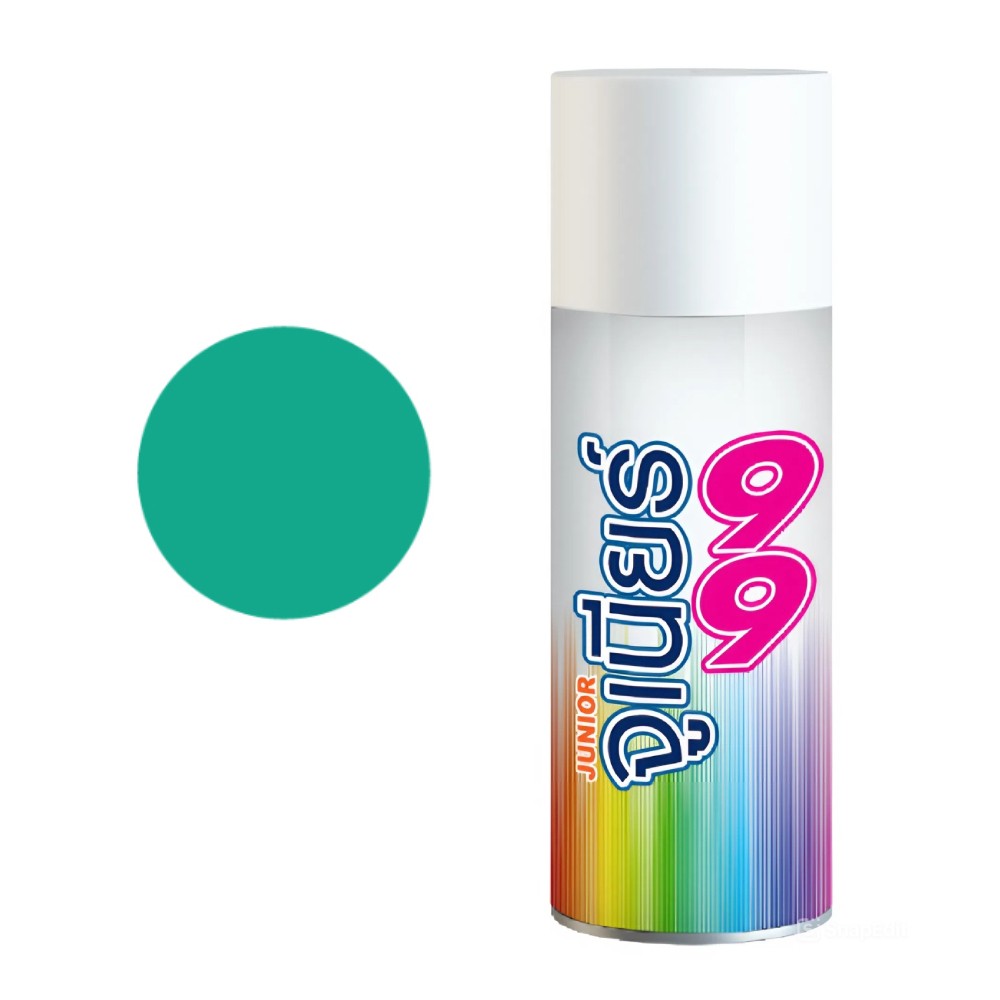 สีสเปรย์ Nippon Paint Junior 99 J902 สีเขียวสดใส